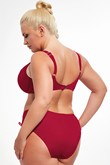 Bra bathing soft Krisline Beach claret